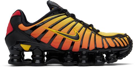 Nike Shox TL Sneakers – Orange & Black