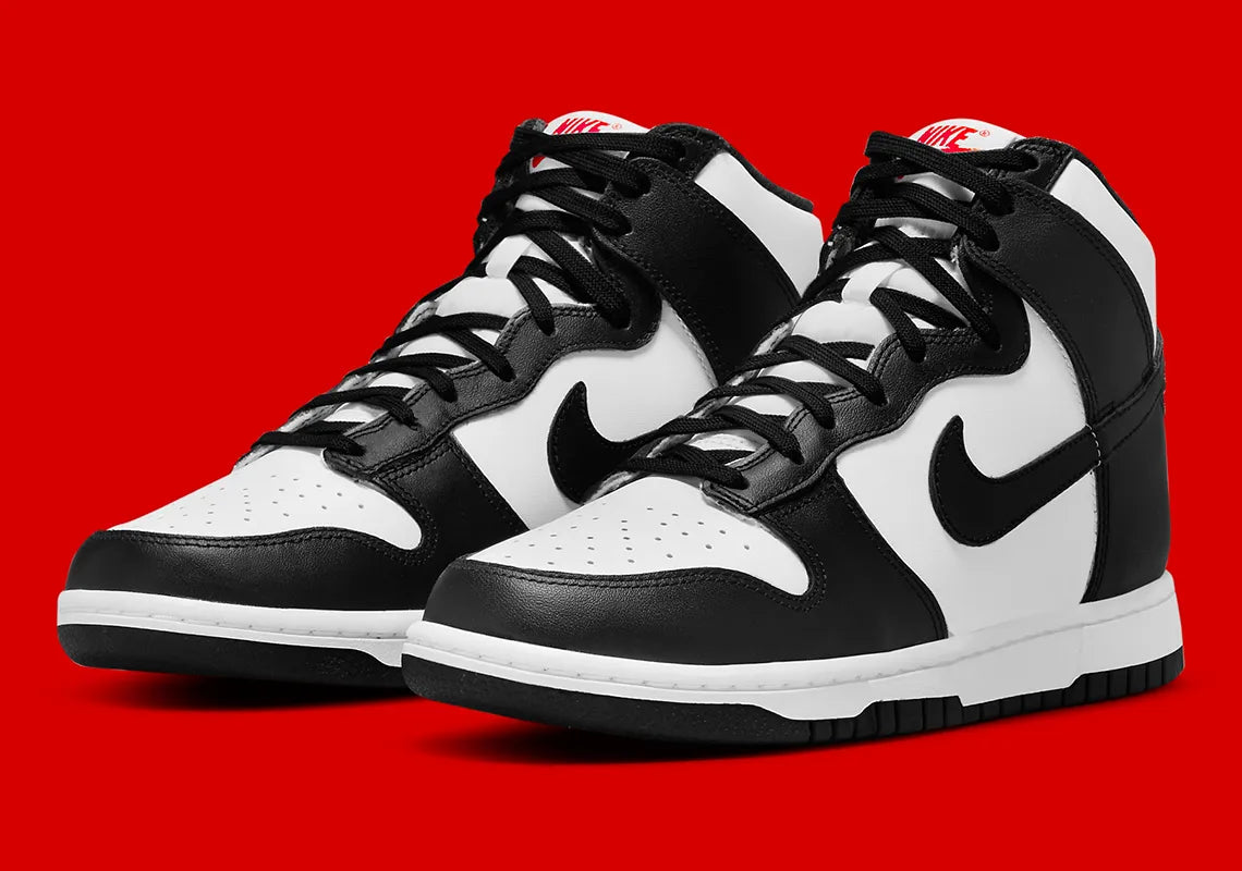 🖤 Nike Dunk High Retro “Panda” – Black/White